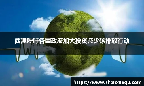西涅呼吁各国政府加大投资减少碳排放行动